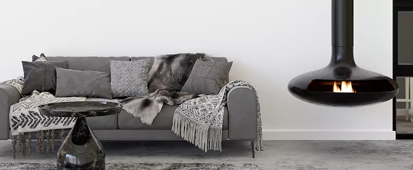 Circular Hanging Fireplace Installation Services in St. Matthews, KY