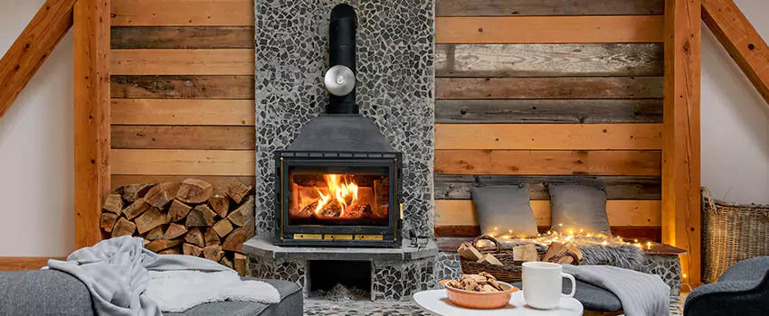 Thelin Hearth Products Direct Vent Gas Stove Fireplace Inspection in St. Matthews, Kentucky